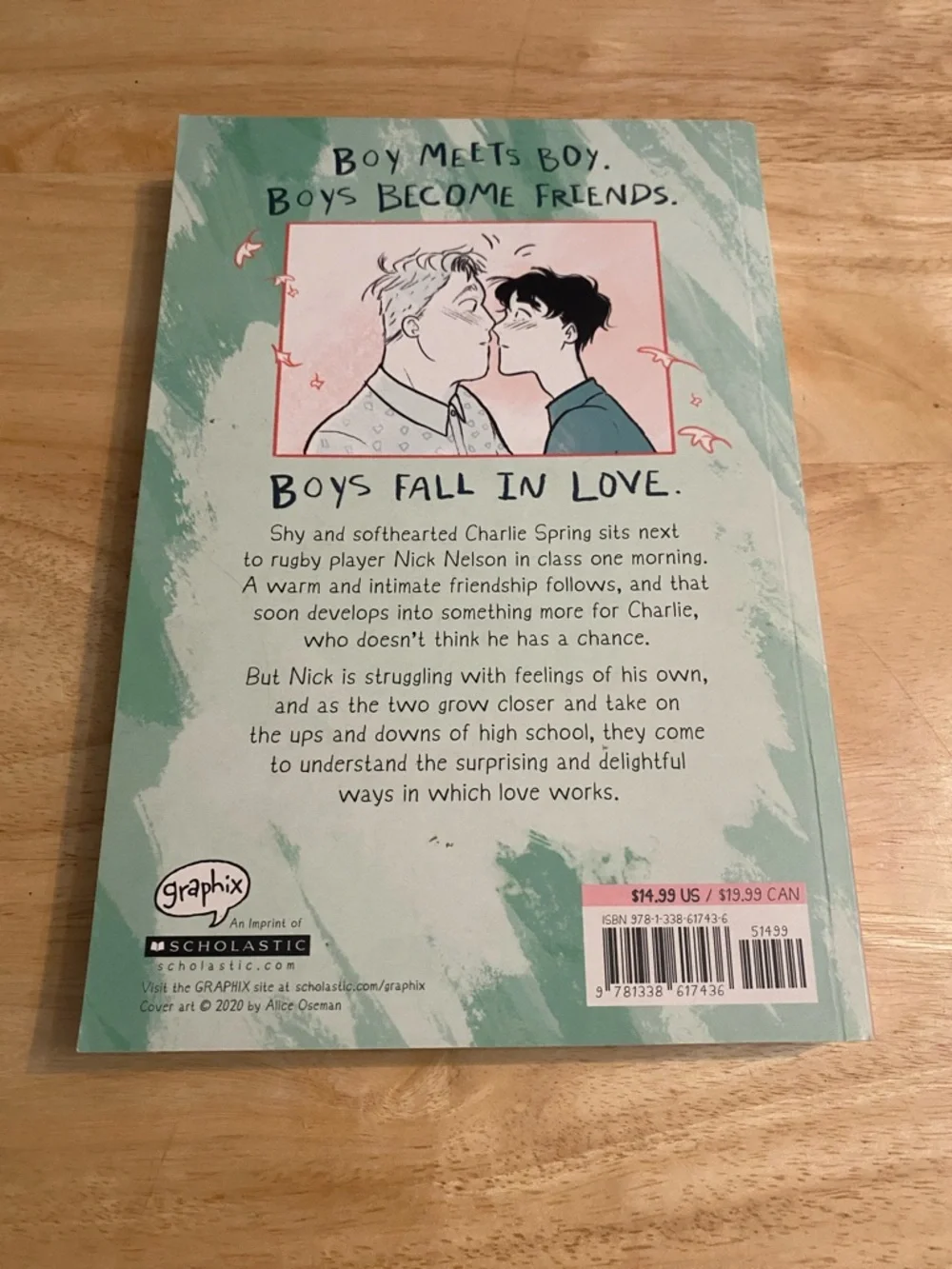 Heartstopper Volume 1 by Alice Oseman - Paperback Book